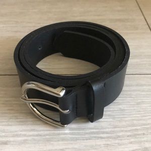 Lucky Brand Black Leather Belt